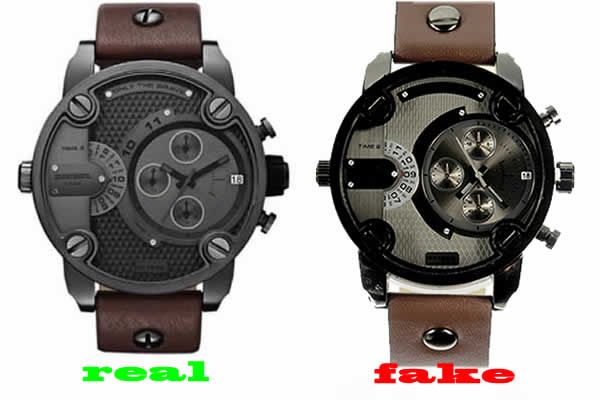 How to spot fake Diesel Only The Brave watches and identify genuine Diesel watches