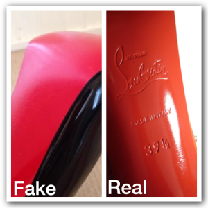 How to spot fake Christian Louboutin shoes, autentify counterfeit and buy genuine Louboutins