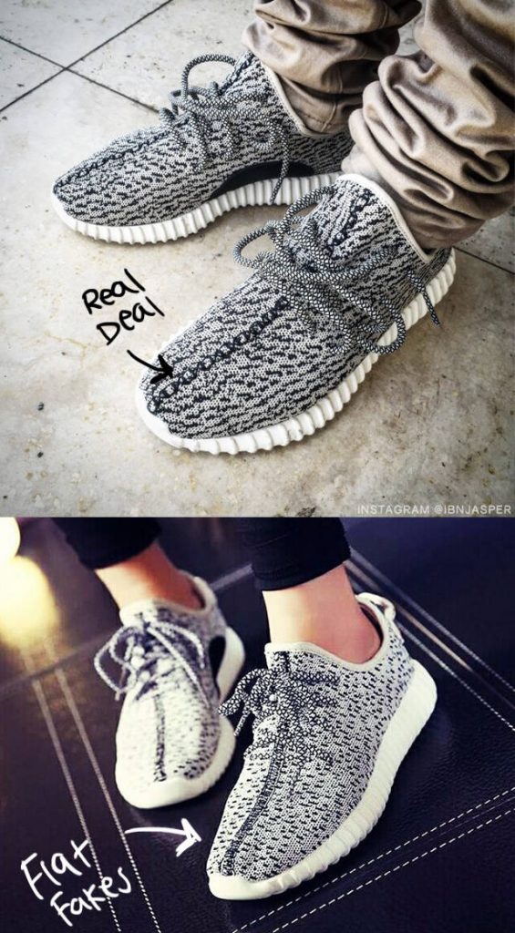How to spot fake Adidas Yeezy sneakers