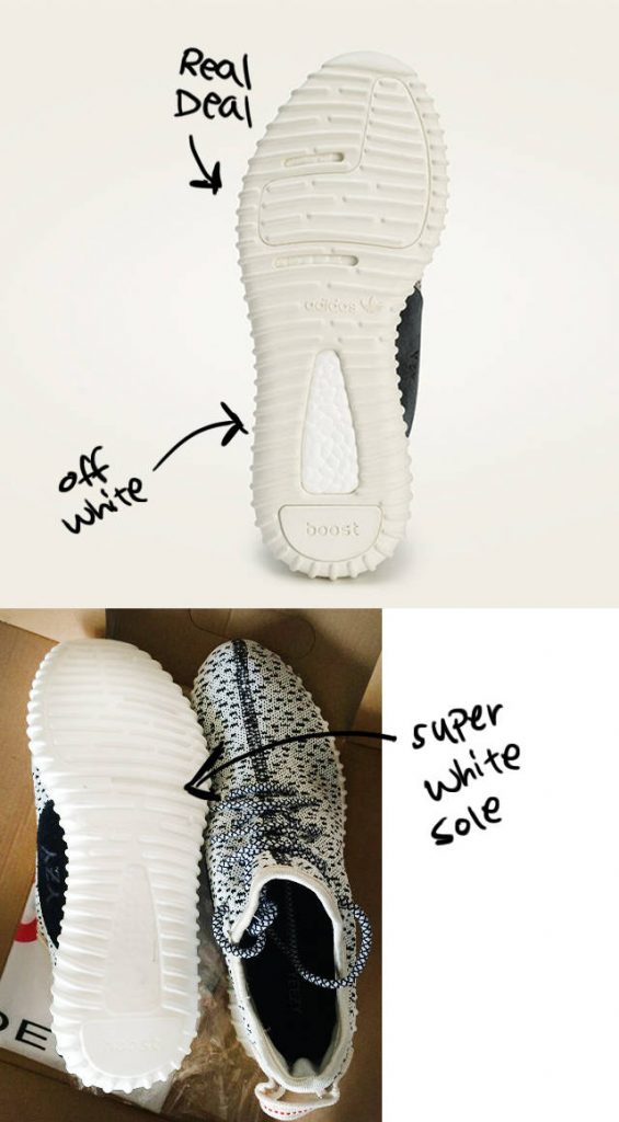 How to spot fake Adidas Yeezy Boost sneakers