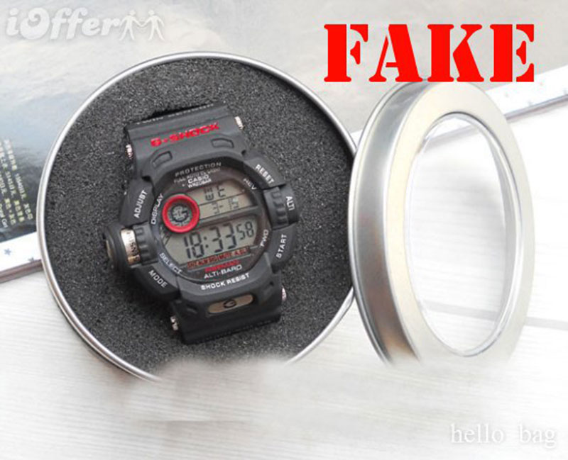 How to recognize counerfeit G-Shock watch